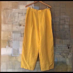 Yellow Breezy Pants